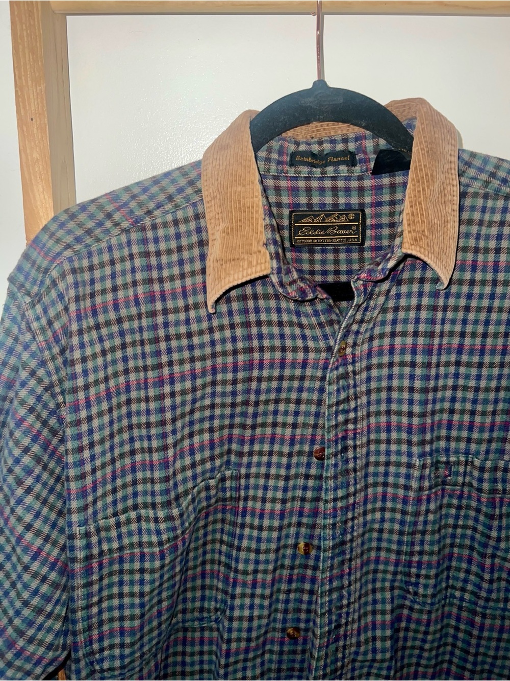Vintage EDDIE BAUER bainbridge flannel